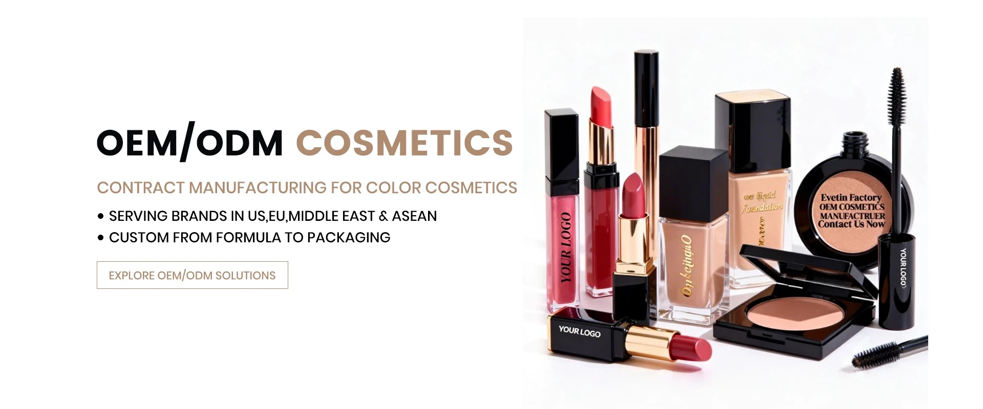 Makeup product manufacturer - color cosmetics oem service